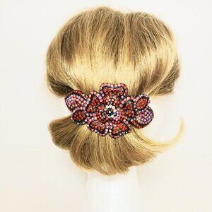 Hair Clip - Red Rhinestones with lots of colors!